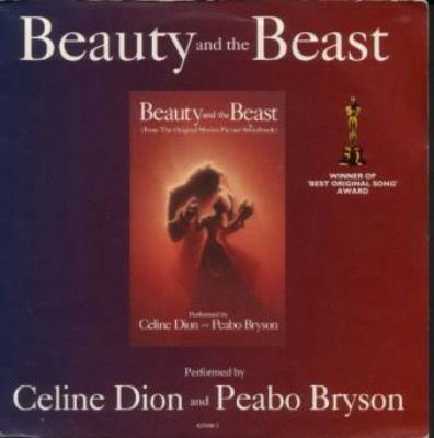 Peabo Bryson & Céline Dion Beauty And The Beast album cover