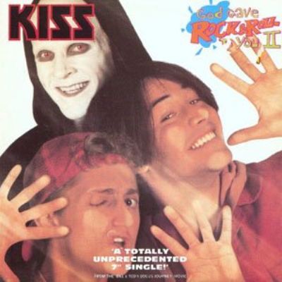 Kiss Unholy/God Gave Rock 'n Roll To You album cover