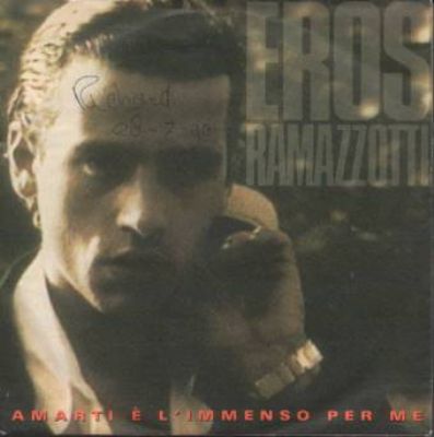 Eros Ramazzotti Amarti E L'immenso Per Me album cover