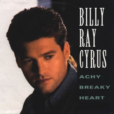 Billy Ray Cyrus Achy Breaky Heart album cover