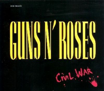 Guns N' Roses Civil War album cover