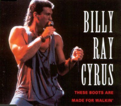 Billy Ray Cyrus These Boots Are Made For Walking album cover