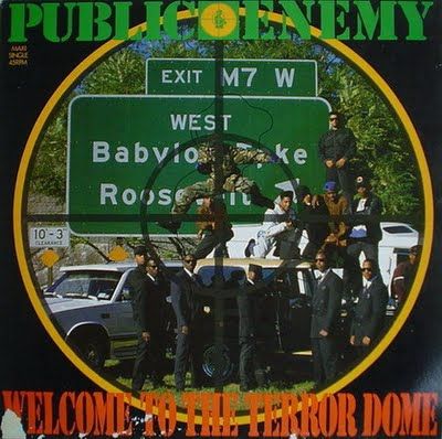 Public Enemy Welcome To The Terrordome album cover
