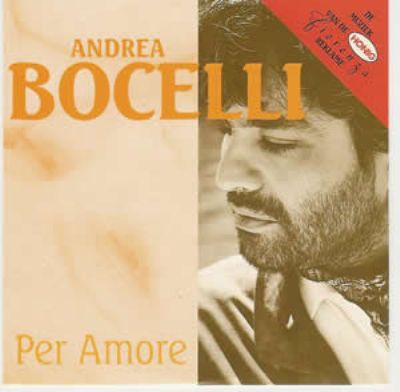 Andrea Bocelli Per Amore album cover