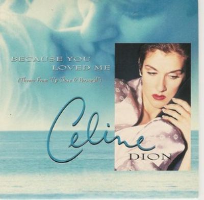 Céline Dion Because You Loved Me album cover