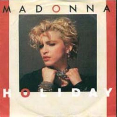 Madonna Holiday album cover