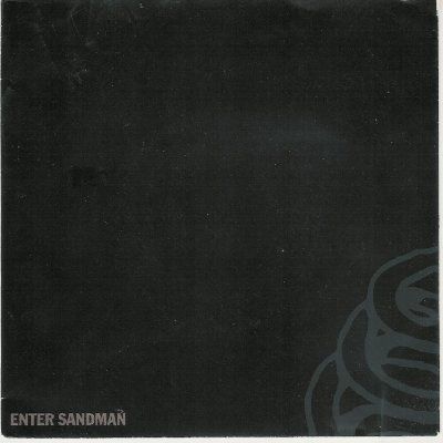 Metallica Enter Sandman album cover