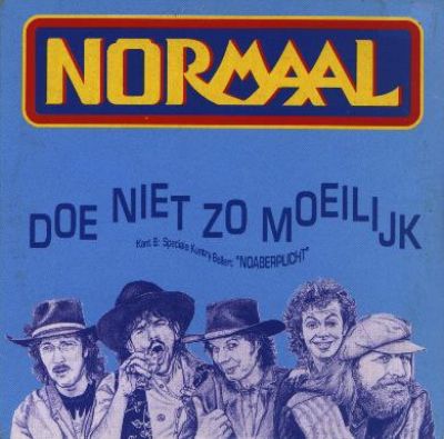 Normaal Doe Niet Zo Moeilijk album cover