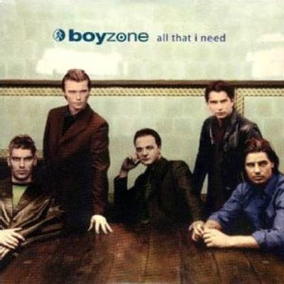 Boyzone All That I Need album cover