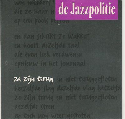 Jazzpolitie Ze Zijn Terug album cover