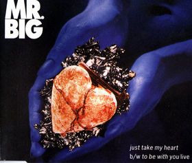 Mr Big Just Take My Heart album cover