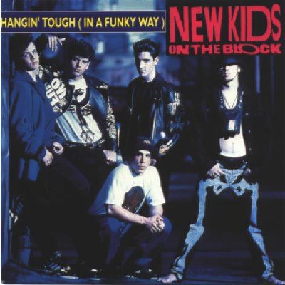 New Kids On The Block Hangin' Tough album cover