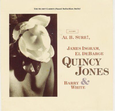 Quincy Jones & Barry White & El Debarge E.A. The Secret Garden album cover