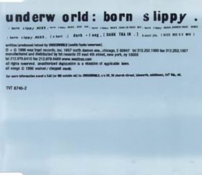 Underworld Born Slippy album cover